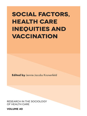 cover image of Social Factors, Health Care Inequities and Vaccination